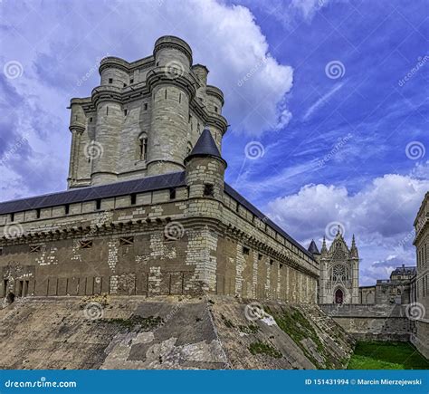 Chateau De Vincennes Massive 14th And 17th Century French Royal