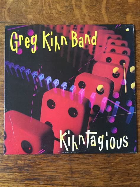 Greg Kihn Band Kihntagious Vinyl Lp 1984 Beserkley Records Etsy