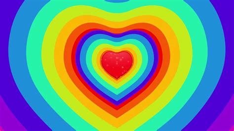 Share More Than Rainbow Heart Wallpaper In Cdgdbentre