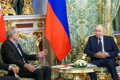 Vladimir Putin Signs Chilling New Pact With Iran And Vows To Defuse Us