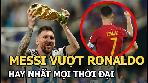 Messi vượt Ronaldo bị FIFA vả mặt chấm dứt tranh luận Messi hay