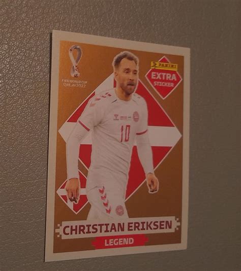 Panini WC Qatar 2022 Christian Eriksen Extra Sticker Catawiki