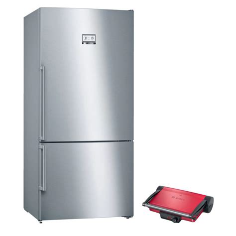 Bosch Free Standing Fridge Freezer With Freezer At Bottom 631 L And Electric Grill 2000 Watt