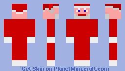 santa claus hat updated Minecraft Skin