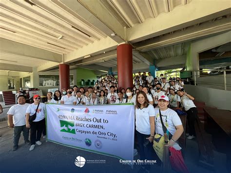 Community Engagement - PHINMA Cagayan de Oro College