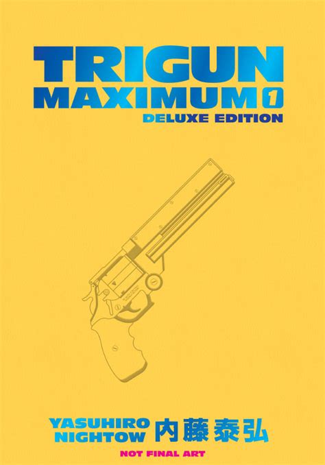 Dark Horse Manga To Release Trigun Maximum Deluxe Edition Vol 1 In