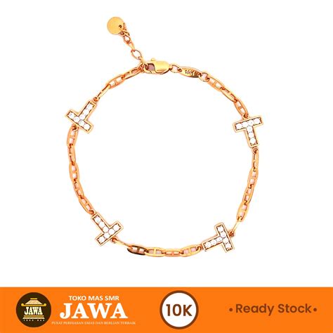 Jual Gelang Bracelet Emas Namela Kadar K Toko Mas Jawa Shopee Indonesia