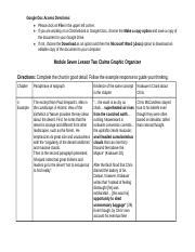 Module Seven Lesson Two Claims Graphic Organizer Docx Google Doc