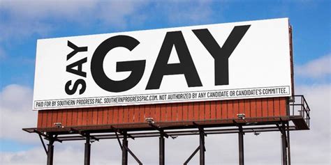 Say Gay Billboards To Pop Up In Florida Against Desantis Bill Business Insider