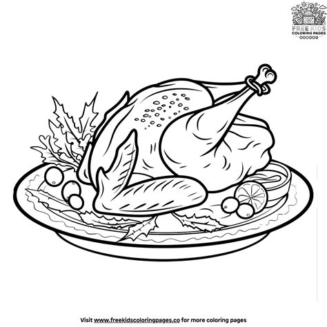 21 Delightful Turkey Coloring Pages