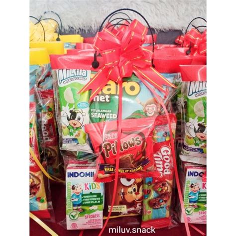 Jual Hampers Lebaran Souvenir Ultah Snack Ulang Tahun Paket Snack