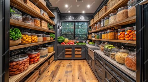 Premium Photo Contemporary Utility Pantry Room Design