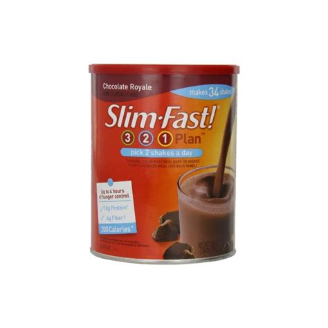 Slim Fast Chocolate Royale Shake Mix Powder, 31.18 oz, Free Shipping, New | eBay