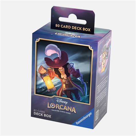 Disney Lorcana Das Erste Kapitel Deck Box Captain Hook