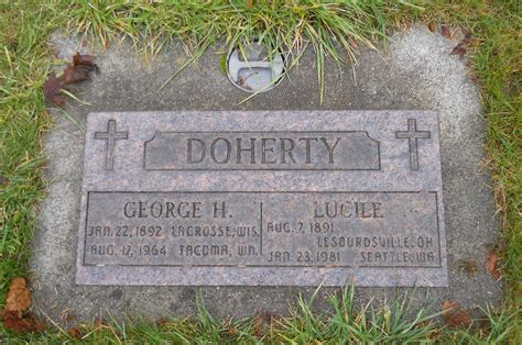 George Hartwell Doherty Sr 1892 1964 Memorial Find A Grave