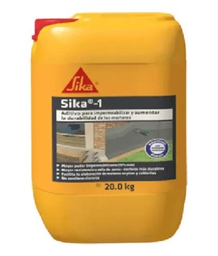 Sika 1 Impermeabilizante De Mortero X 20 0 Kg