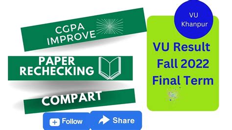 Final Term Result 2022 How To Check Result Rechecking Paper