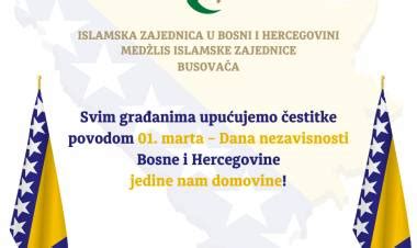 Estitka Povodom Dana Dr Avnosti Bosne I Hercegovine Miz Busova A