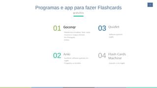 Como Fazer Flashcards Ppt