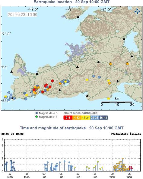 Erdbeben Auf Island News Vom 20 09 23 Vulkane Net Newsblog