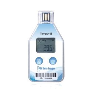 Cryolux USB Temperature Loggers Reusable Disposable Single Use For