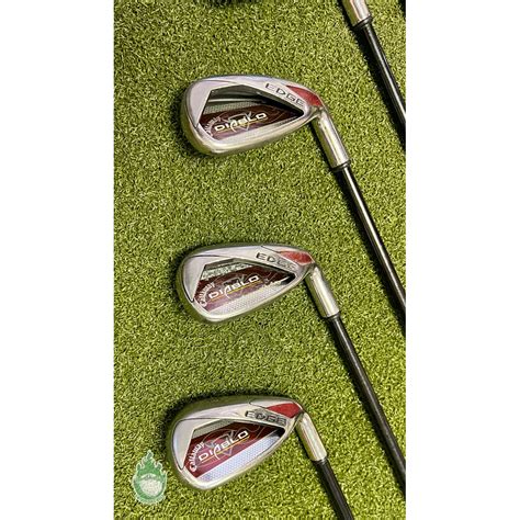 Used Rh Callaway Diablo Edge Irons 6 Pw 65g Senior Flex Graphite Golf Set · Swingpoint Golf®