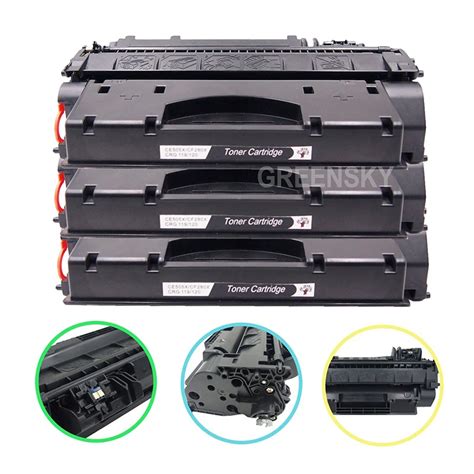 Greensky Pcs Lot Ce X X Cf X X Compatible Toner Cartridges