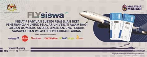 Flysiswa Bantuan Subsidi Pembelian Tiket Penerbangan Pelajar