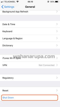 Cara Restart Iphone Yang Hang Atau Lemot Wahanarupa