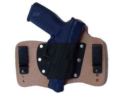 Foxx Leather And Kydex Iwb Hybrid Holster Springfield Xdm 38 9mm And 40