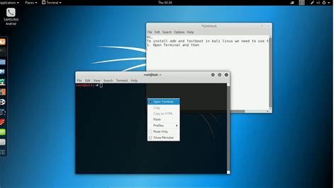 How To Install Adb And Fastboot On Kali Linux Youtube