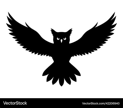 Owl Silhouette Vector