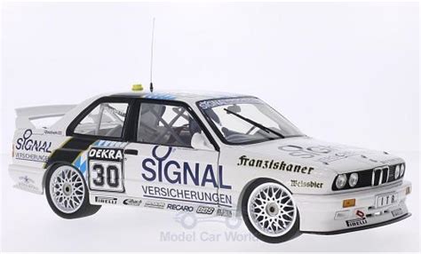 Modellino In Miniatura Bmw M3 E30 1 18 Minichamps E30 DTM No 30 Team