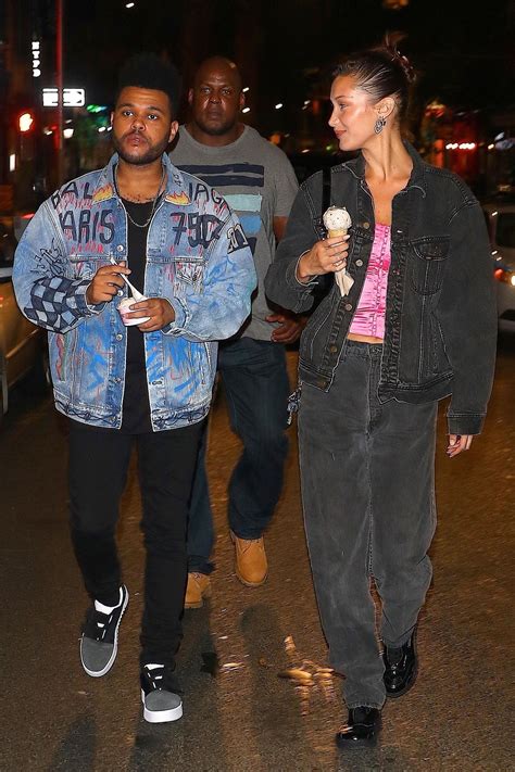 Bella Hadid Confirms She S Back With The Weeknd As They Get Ice Cream