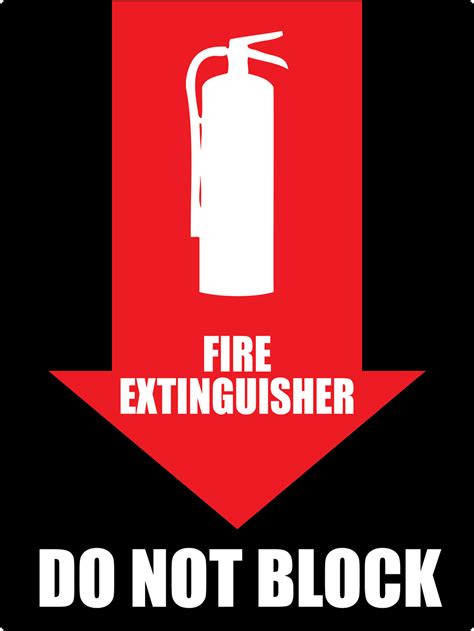 Fire Extinguisher Signs And Symbols Creative Safety Supply