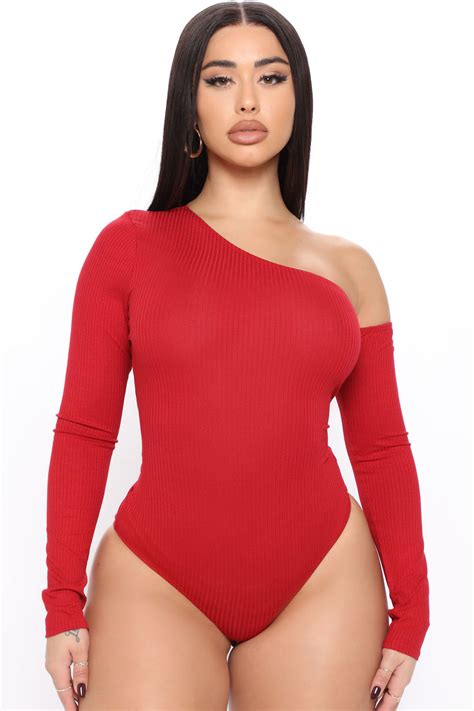 Risk It All Bodysuit Red Fashion Nova Bodysuits Fashion Nova