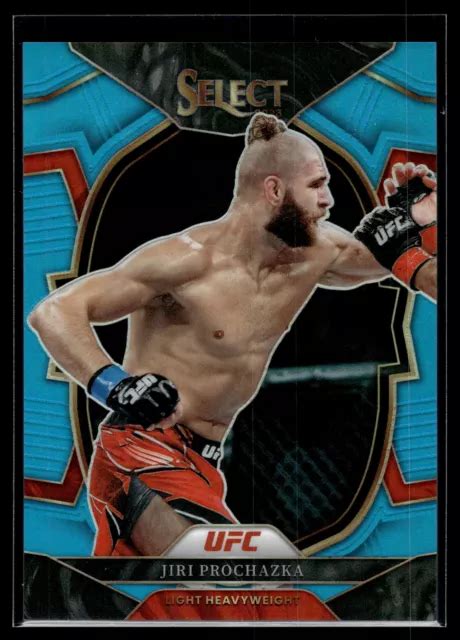 CARTE PRIZM BLEU Clair Jiri Prochazka 2023 Panini Select UFC 249 46