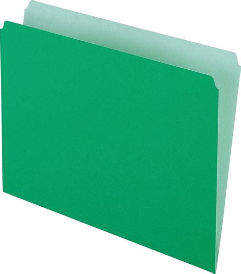 Pendaflex Carpetas De Archivos De Colores Verde PFX152BGR Letra