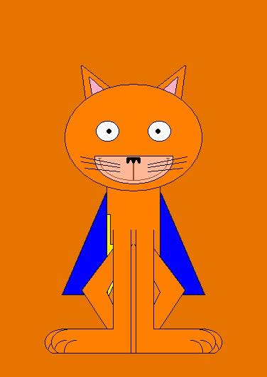 Superhero drawings by DC: Supercat. Streaky From Krypto The Superdog T ...