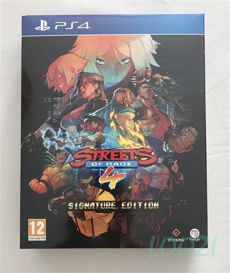 Unboxing Streets Of Rage 4 Signature Edition Loozi