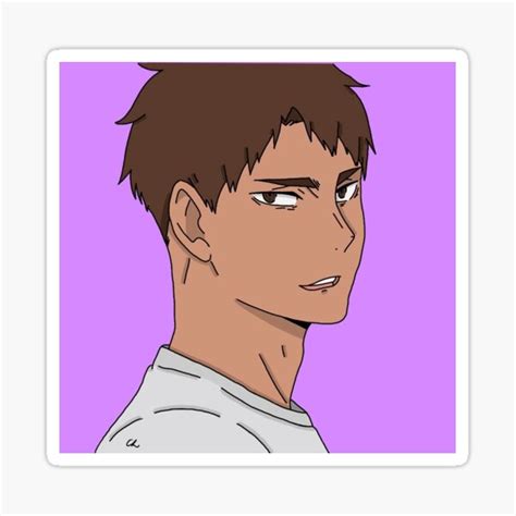 Ushijima Wakatoshi Sticker For Sale By Jayaloades13 Redbubble