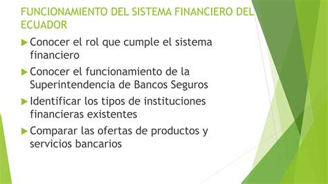 Sistema Financiero Ecuatoriano Pptx