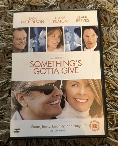 Somethings Gotta Give Dvd Ebay