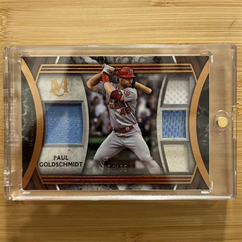 目立った傷や汚れなし75枚限定MVPイヤー 2022 topps Museum Collection Paul Goldschmidt