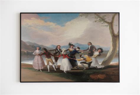 Blind Man S Bluff Gallina Ciega By Francisco Goya 1788 Etsy