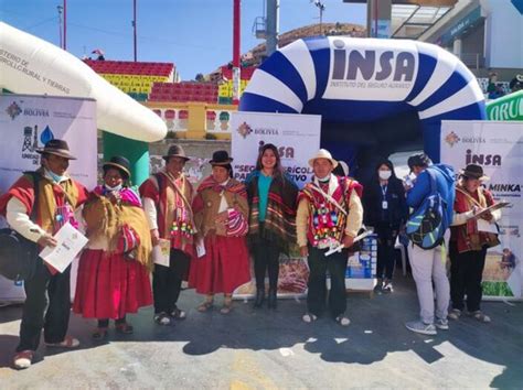 LA DIRECTORA DEL INSA PARTICIPÓ DE LA FERIA INFORMATIVA DE PROGRAMAS Y