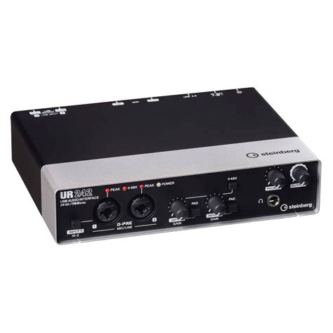 DISC Steinberg UR242 USB Audio Interface With Upgrade To Cubase Pro