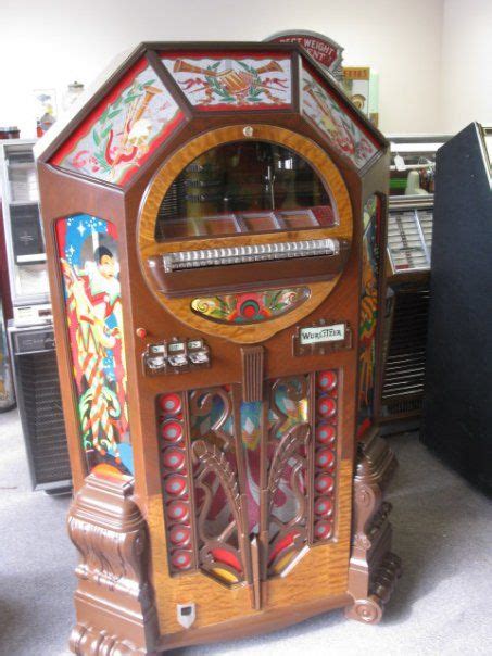 Wurlitzer Victory Jukebox 1942 45 Curiosidades Pinterest