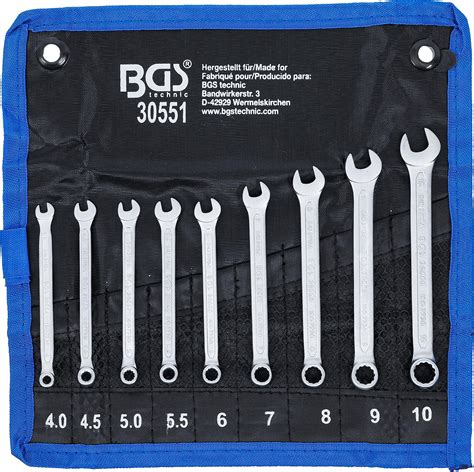 BGS Diy 1198 Combination Spanner Set 6 32 Mm 25 Pcs Amazon