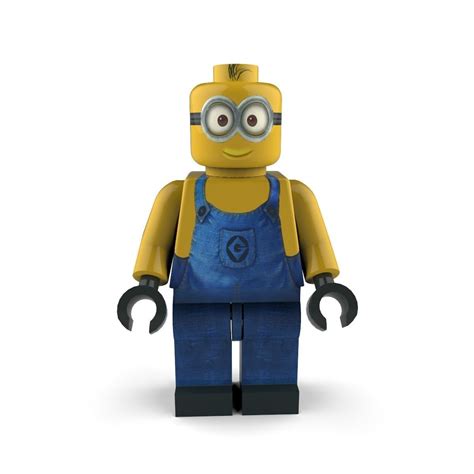 3d Minion Surprised Cgtrader